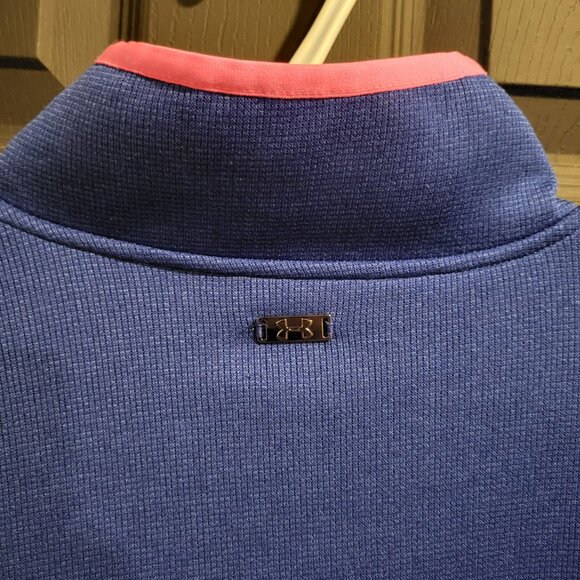 Under Armour Golf Women's Storm Sweater Fleece 1/2 Zip Long Sleeve Top - Picture 5 of 8